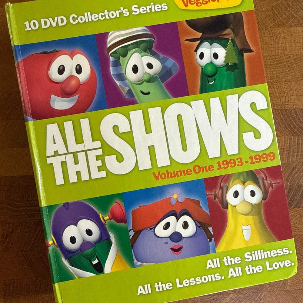 Veggies Tales DVD collection